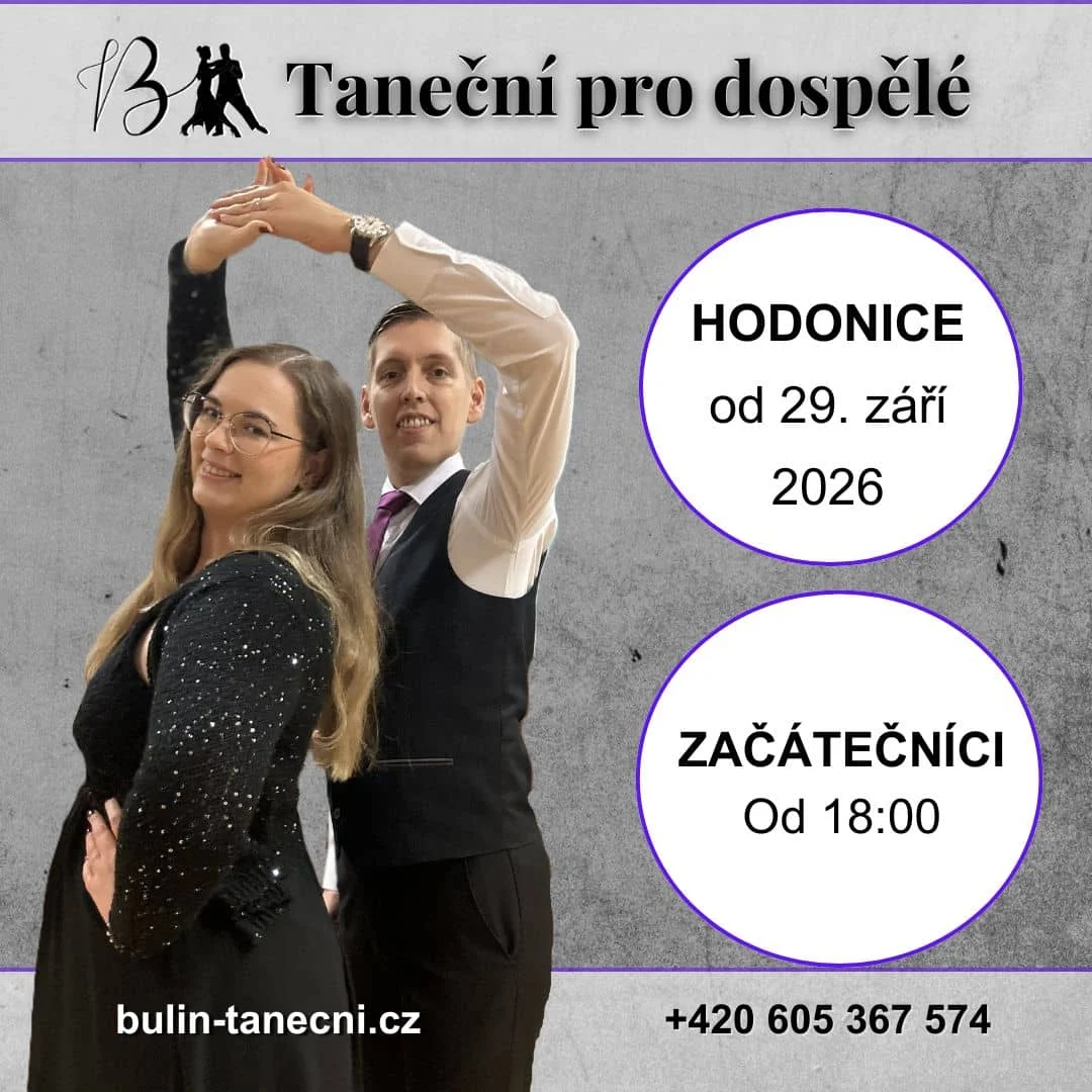 Leták párové kurzy podzim Nový Šaldorf 2025